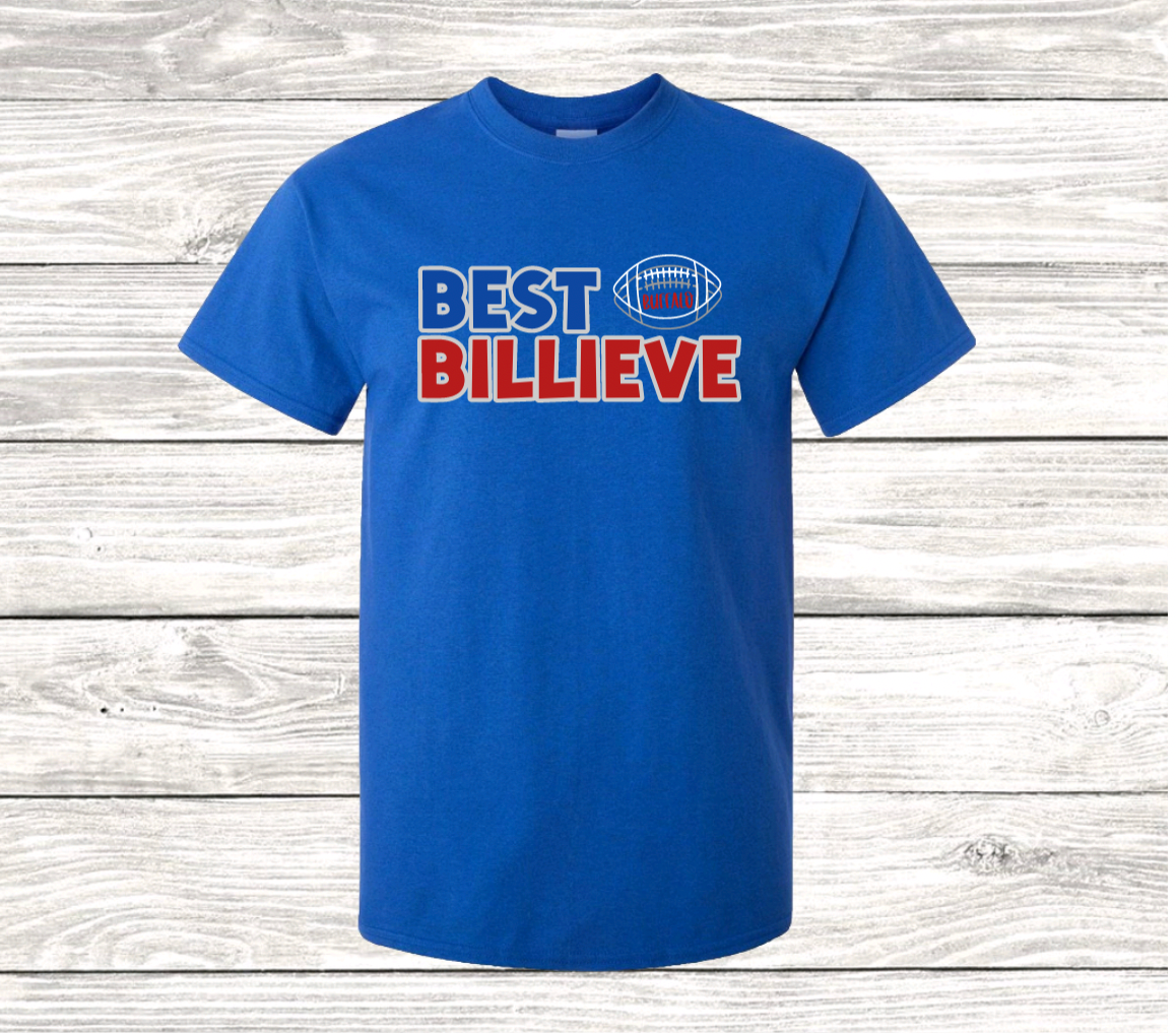 Bills Football - Best Billieve Tshirt, Women's Vneck Tshirt, Crewneck  Sweatshirt, or Hoody