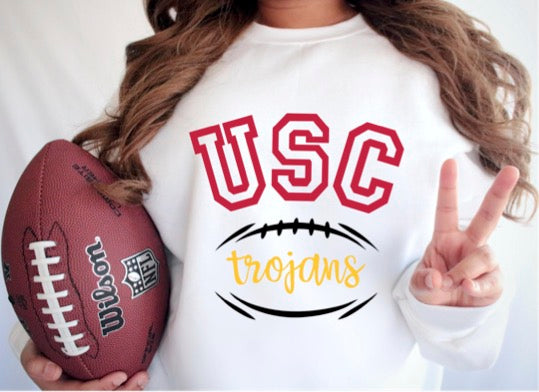 Trojans | USC Trojans Football Tshirt, Sweatshirt, or Hoody