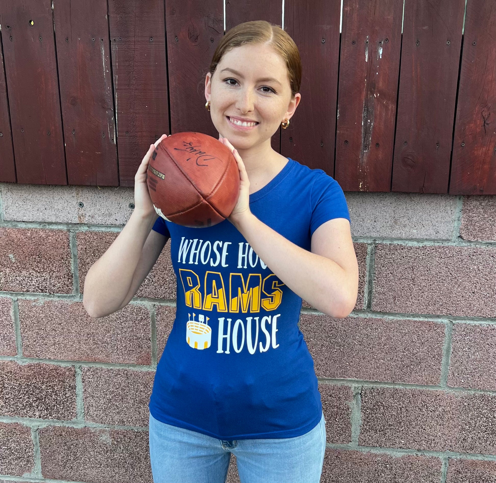 Whose House RAMS HOUSE Los Angeles Football Shirt