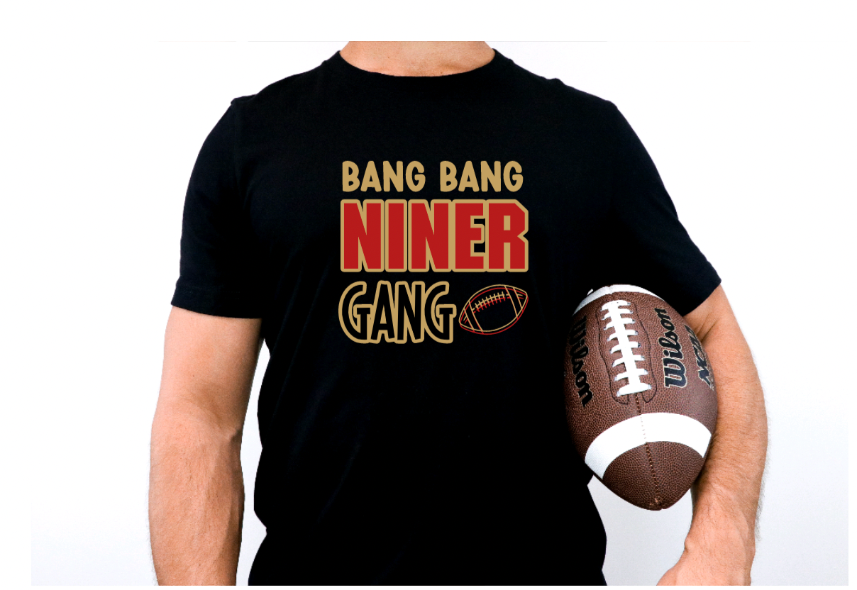 Bang Bang Niner Gang Football Cool Unisex Sweatshirt - Teeruto